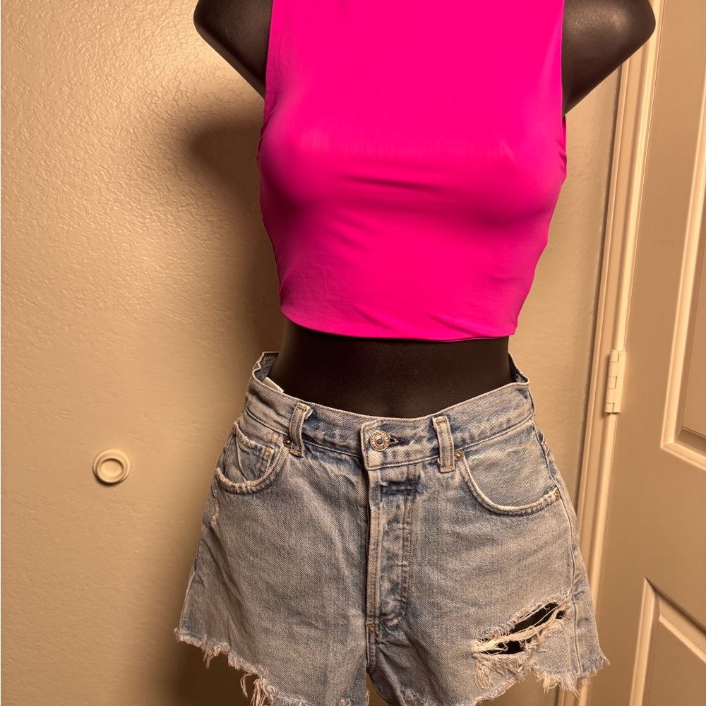 Zara Vibrant Pink Tank Top